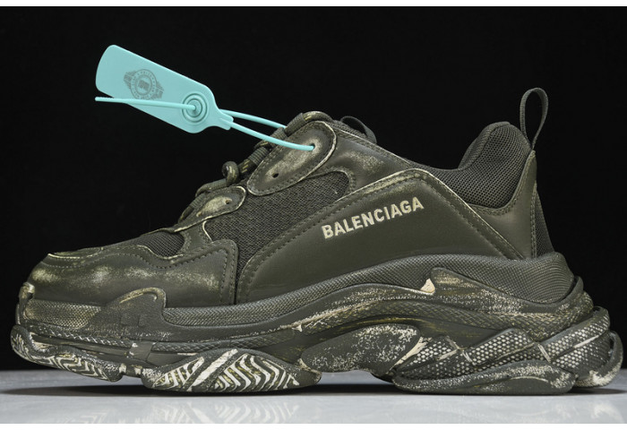 balenga triple s black clear sole btsbcs-023