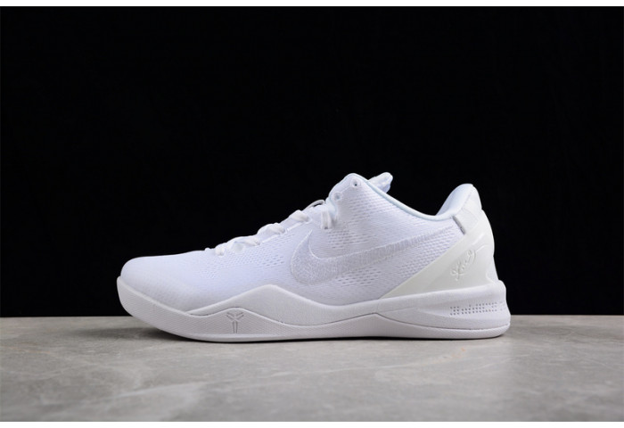 nike kobe 8 protro "triple white" fj9364-100