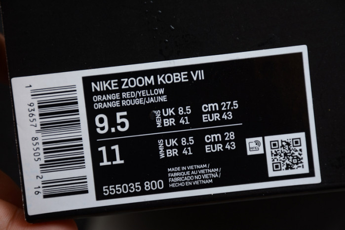 nike zoom kobe 8 555035-800