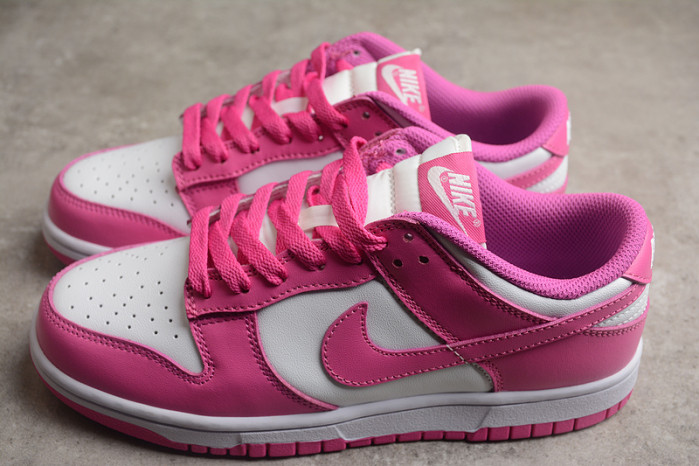 nike dunk low gs “active fuchsia fj0704-100