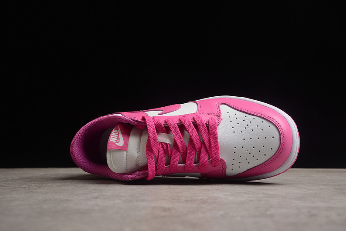 nike dunk low gs “active fuchsia fj0704-100