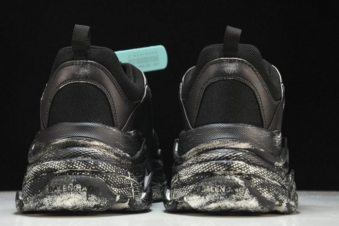 balenga triple s black clear sole btsbcs-021