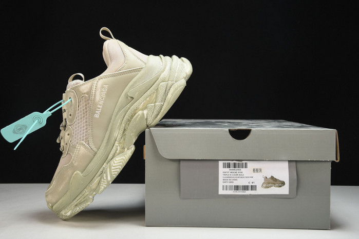 balenga triple s black clear sole btsbcs-022