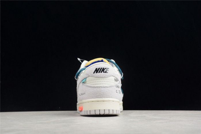 nike dunk low ow lot 16 dj0950-111