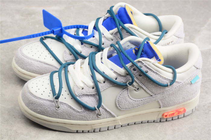 nike dunk low ow lot 16 dj0950-111