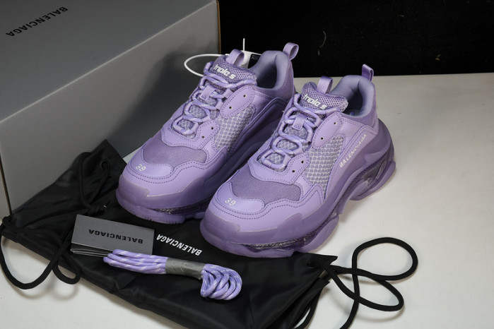 balenga triple s black clear sole btsbcs-039