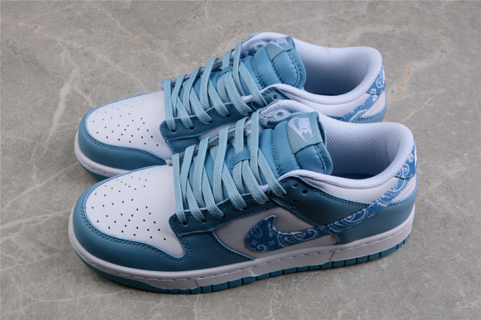 nk dunk low "green/blue paisley" dh4401-101