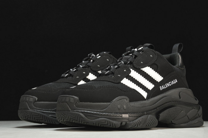 balenga triple s black clear sole btsbcs-031
