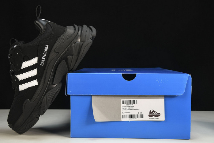 balenga triple s black clear sole btsbcs-031