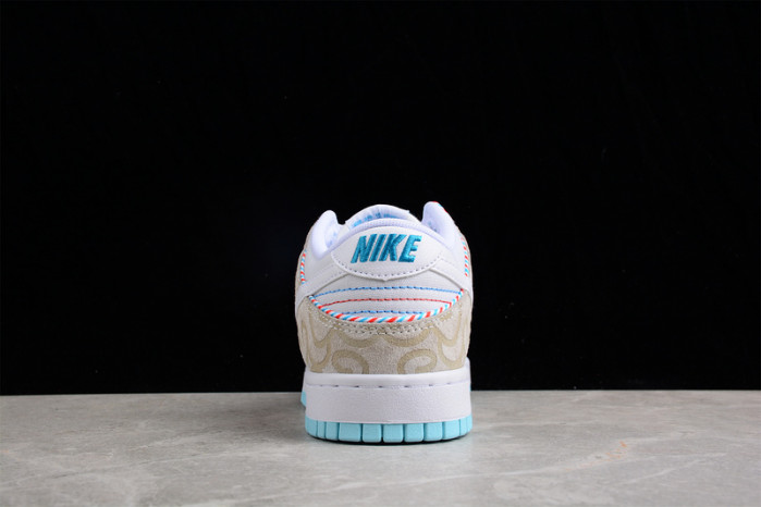 nike dunk low barbershop grey dh7614-500