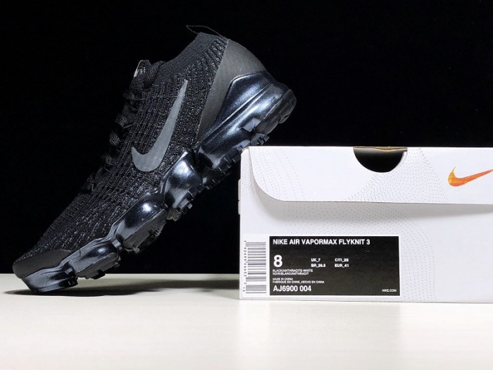 nike air vapormax flyknit 3.0 black aj6900-004