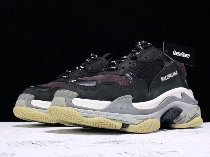 balenga triple s burgundy 536737 w09oh 1091