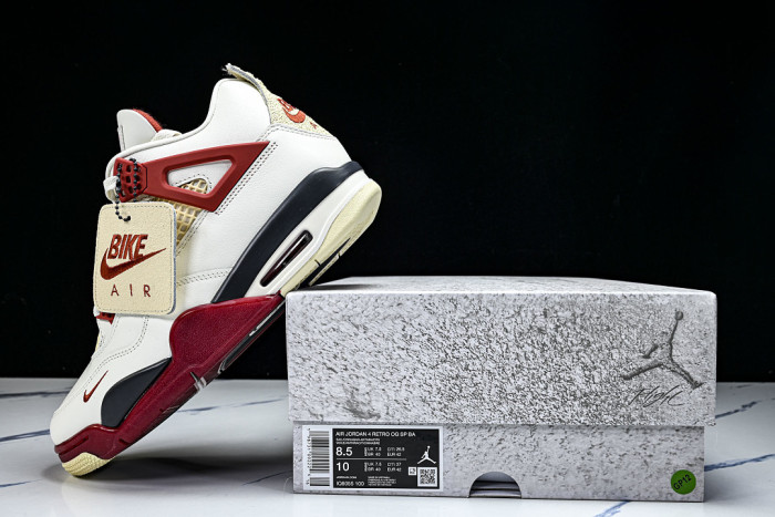 Nigel Sylvester x Air Jordan 4 Retro "Brick After Brick" IQ8055-100
