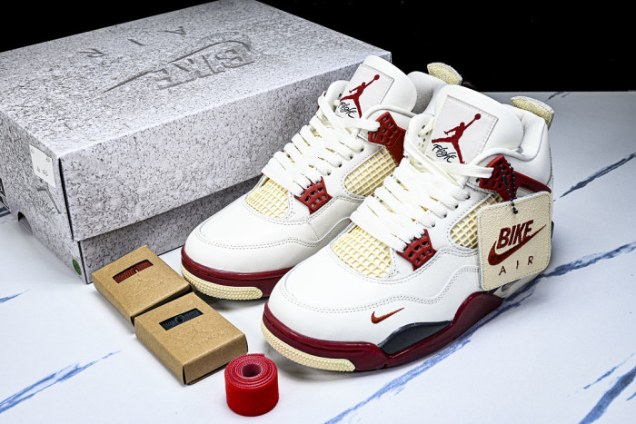 Nigel Sylvester x Air Jordan 4 Retro "Brick After Brick" IQ8055-100