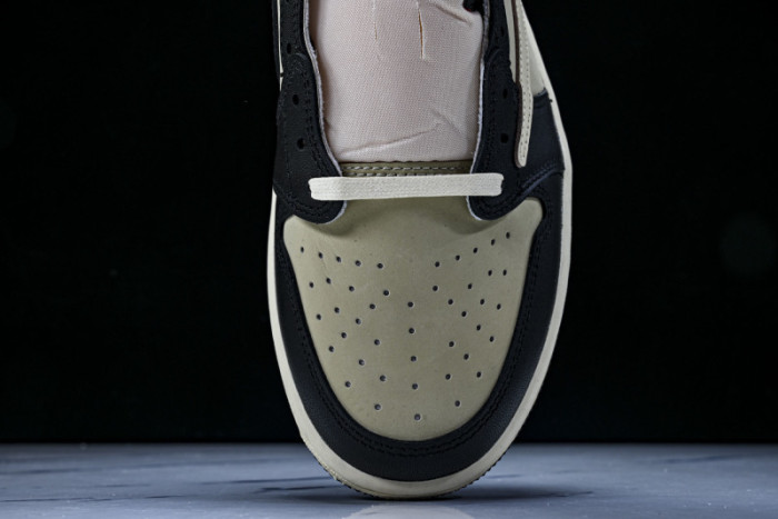 Travis Scott x Air Jordan AJ 1 Low“Canary” DZ4137--700