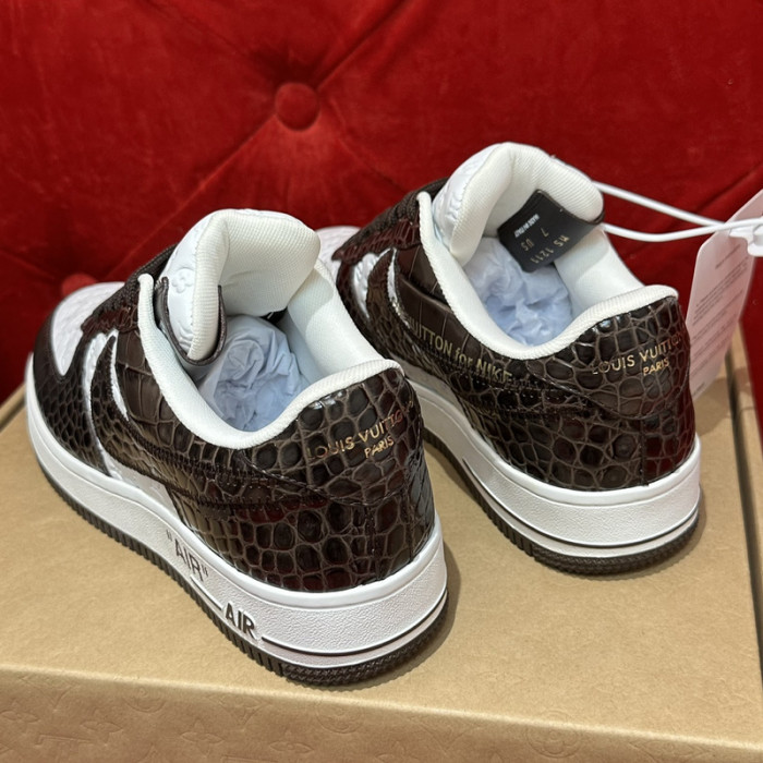 lou vuit sci-fi sneakers& nike air force 1 lvs&naf-001