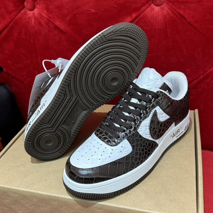 lou vuit sci-fi sneakers& nike air force 1 lvs&naf-001