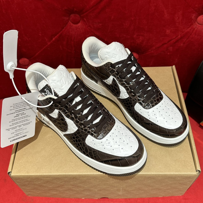 lou vuit sci-fi sneakers& nike air force 1 lvs&naf-001