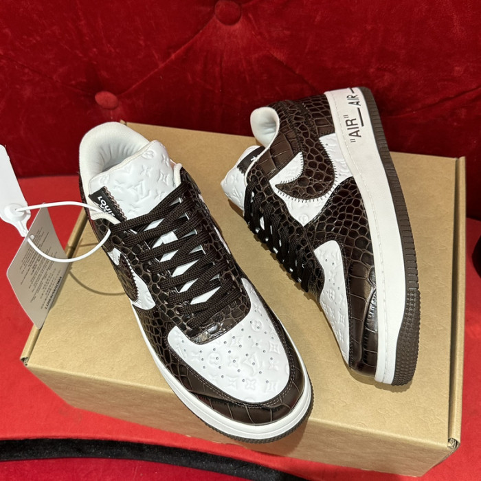 lou vuit sci-fi sneakers& nike air force 1 lvs&naf-001