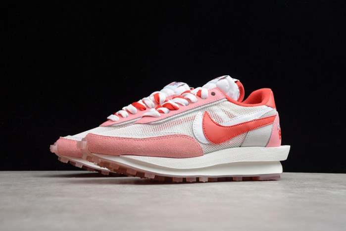 nike ldwaffle x sacai white pink bv5378-800