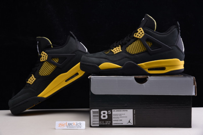 jordan 4 retro thunder (2012) 308497-008