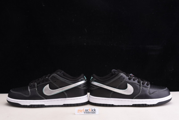nike sb dunk low diamond S*pply co black diamond bv1310-001