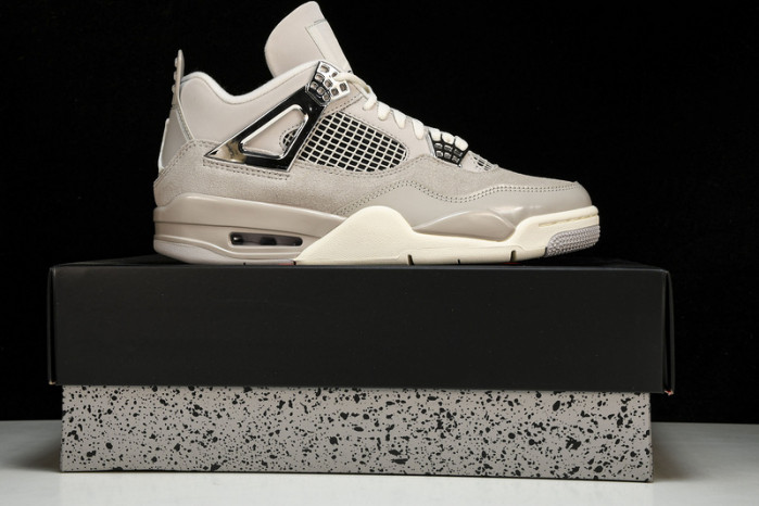 air jordan 4 light iron ore” aq9129-001