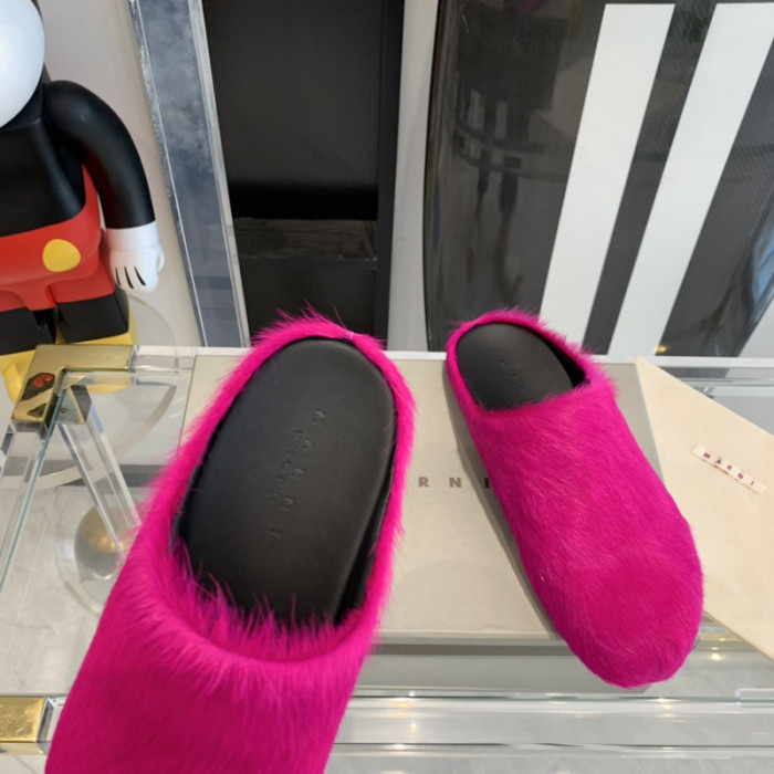 ma slide white fussbett sabot loafers mar-006