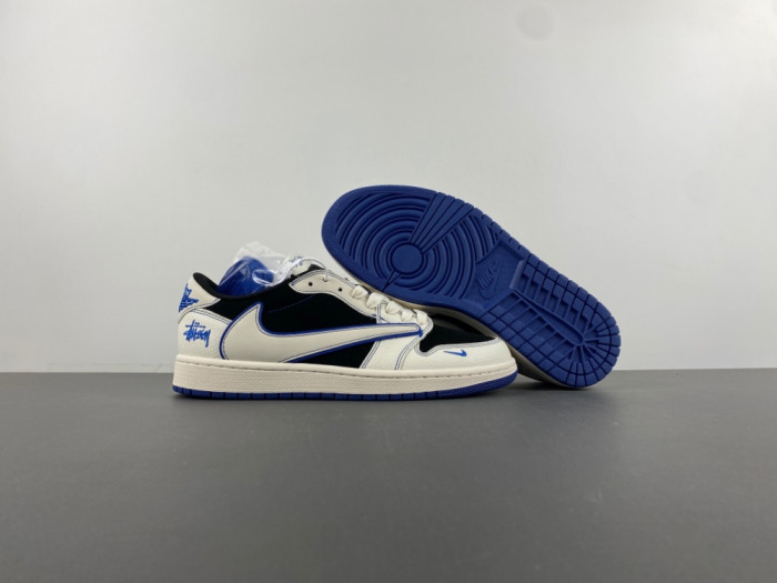 fragment x travis scott x air jordan 1 low x Svp*me sj2068-127
