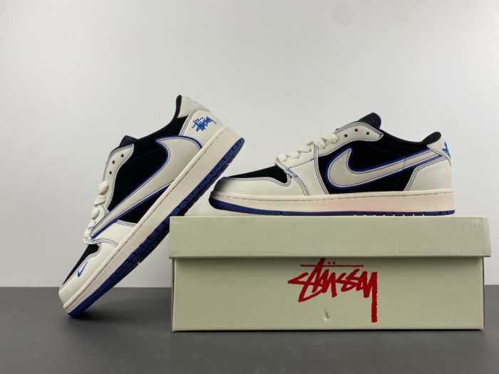 fragment x travis scott x air jordan 1 low x Svp*me sj2068-127