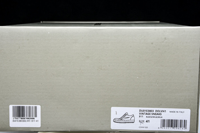 RICK OWEN.S SNEAKER RO-364 (tongue with embroidery)
