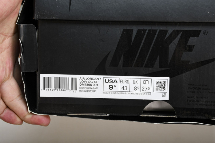 travis scott x air jordan 1 low og “black/phanT0m” dm7866-001