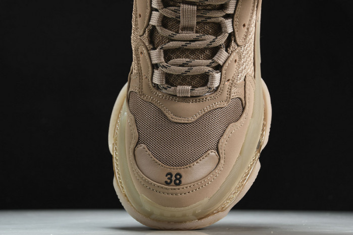 balenga triple s black clear sole btsbcs-029