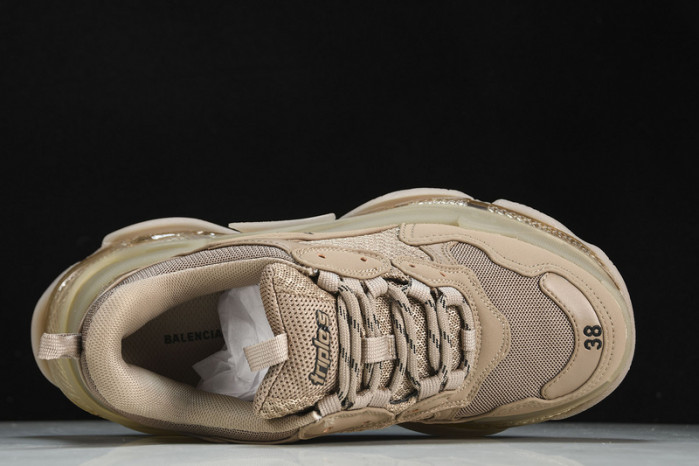 balenga triple s black clear sole btsbcs-029