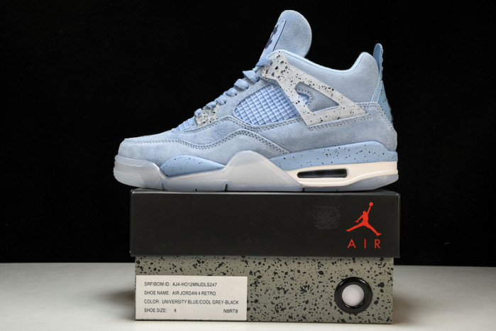 air jordan 4 retro unc pe aj4-ho12mnjdls247