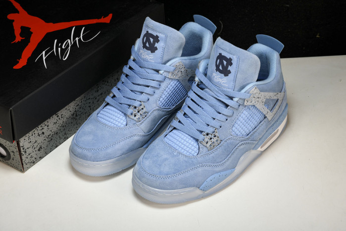 air jordan 4 retro unc pe aj4-ho12mnjdls247