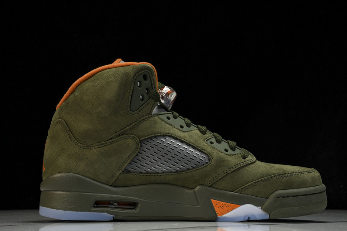 air jordan 5 low “olive” dd0587-308