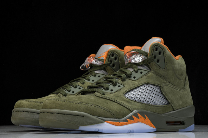 air jordan 5 low “olive” dd0587-308