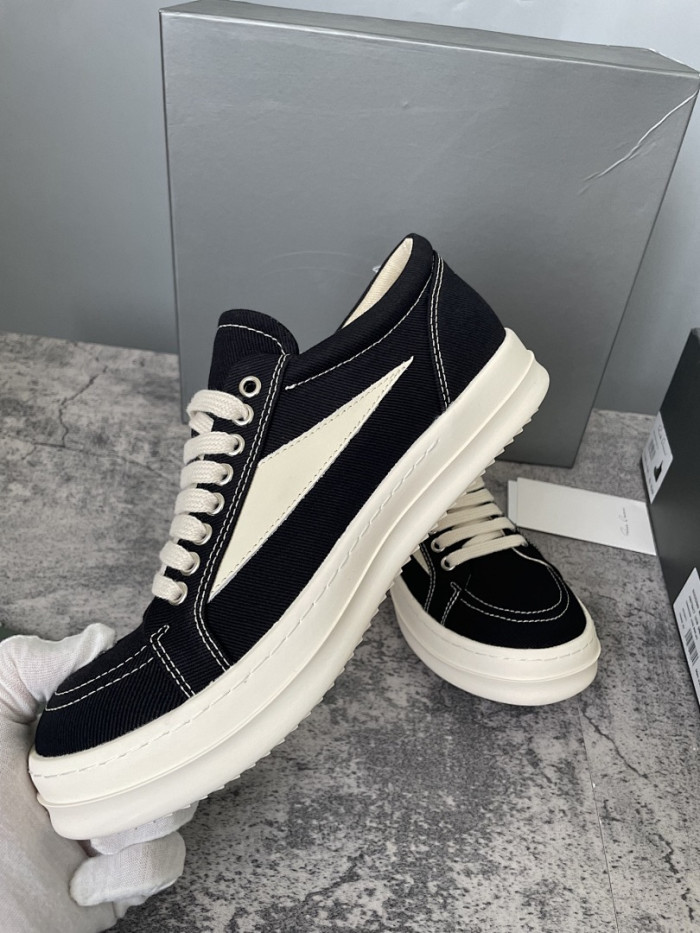 RICK OWEN.S SNEAKER RO-366( canvas)