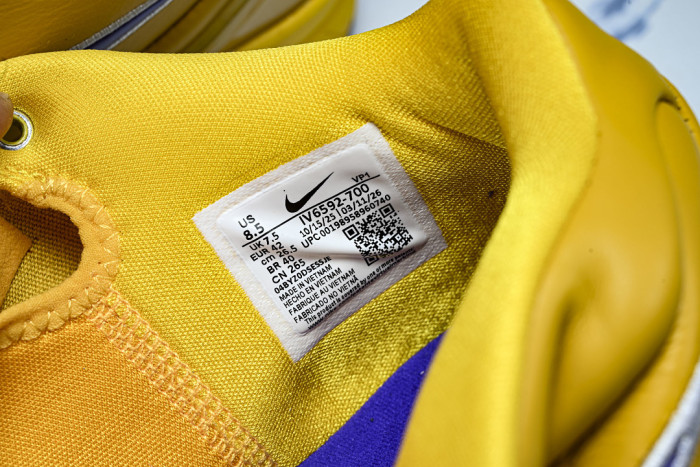 Nike x Los Angeles Lakers Zoom Kobe 4 Protro sneakers IV6592-700