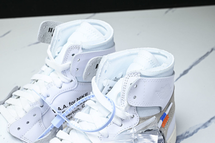 Virgil Abloh Archive x Air Jordan 1 High OG “Alaska” AA3834-100