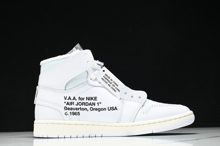 Virgil Abloh Archive x Air Jordan 1 High OG “Alaska” AA3834-100