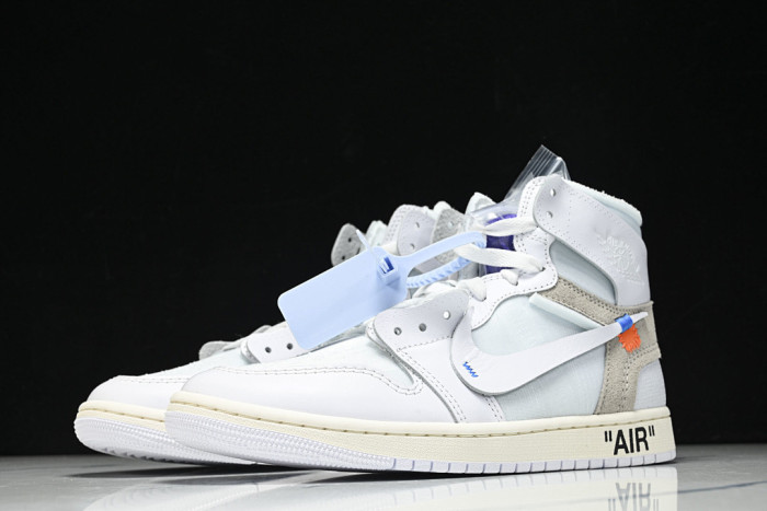 Virgil Abloh Archive x Air Jordan 1 High OG “Alaska” AA3834-100