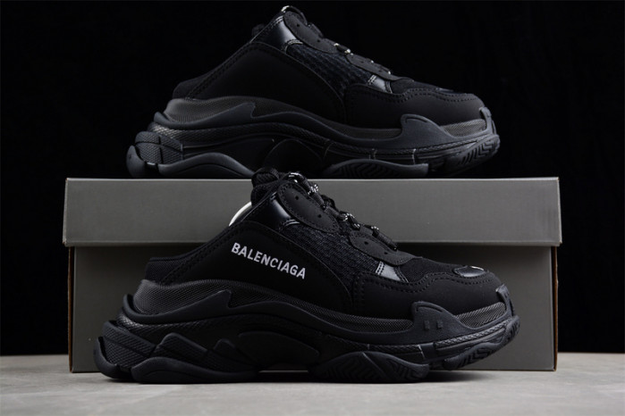 balenga triple s black clear sole btsbcs-034