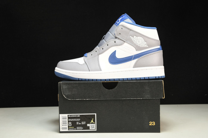 air jordan 1 mid "true blue" dq8426-014