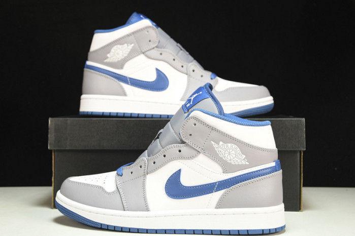 air jordan 1 mid "true blue" dq8426-014