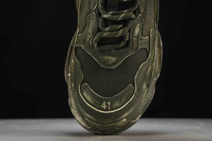 balenga triple s black clear sole btsbcs-023