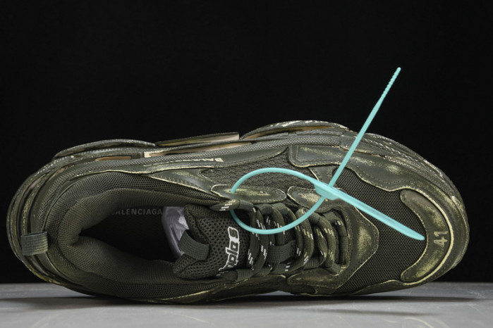 balenga triple s black clear sole btsbcs-023