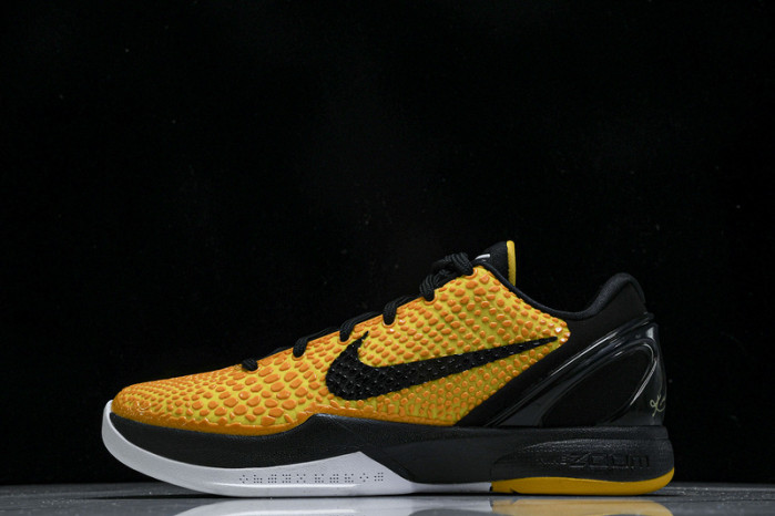 nike kobe 6 protro “lightbulb” black yellow   429659-700