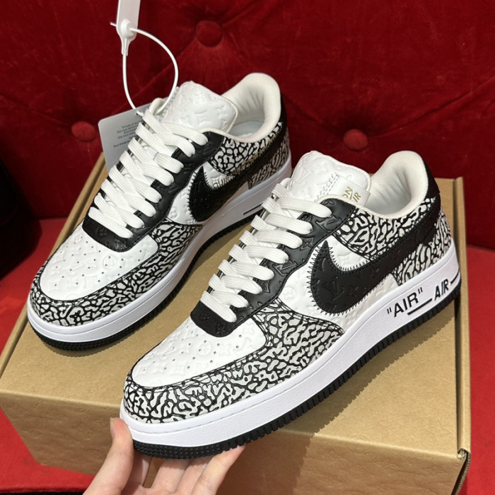 lou vuit sci-fi sneakers& nike air force 1  lvs&naf-002
